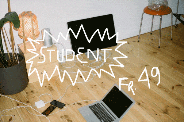 Studentförsäkring från 49 kr i månaden