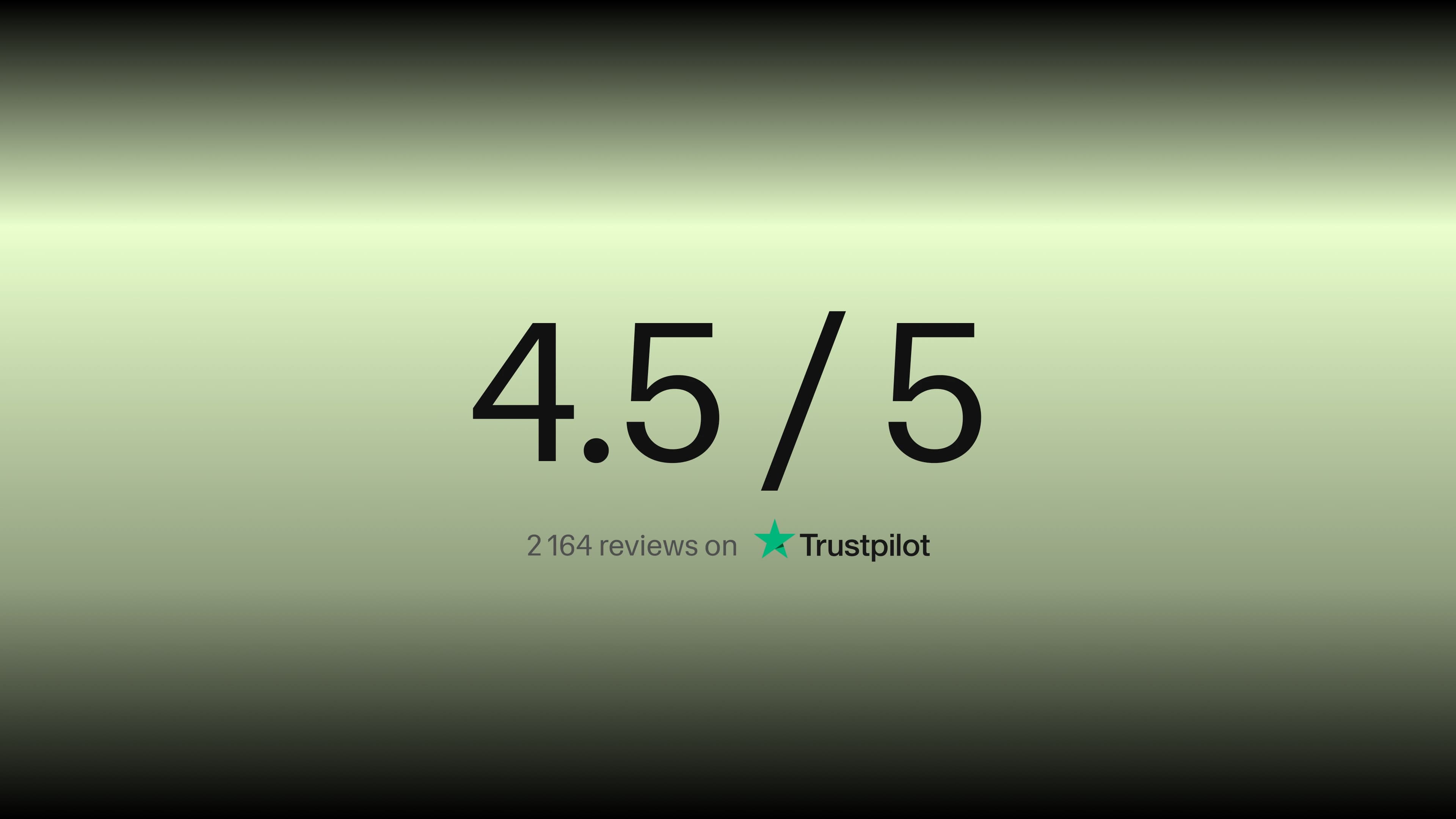 Hedvigs rating on Trustpilot.