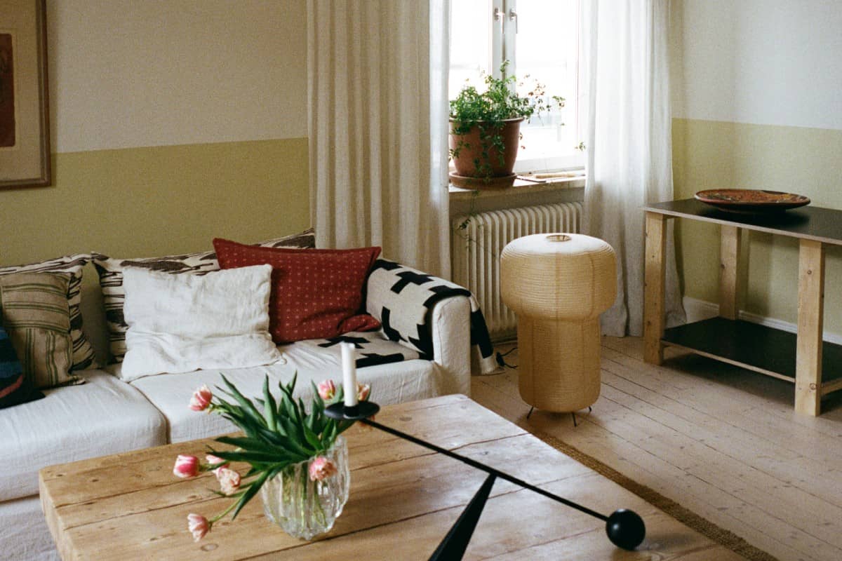 Vardagsrum i hus